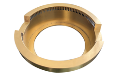 圓形不銹鋼金色帶缺口吸風罩