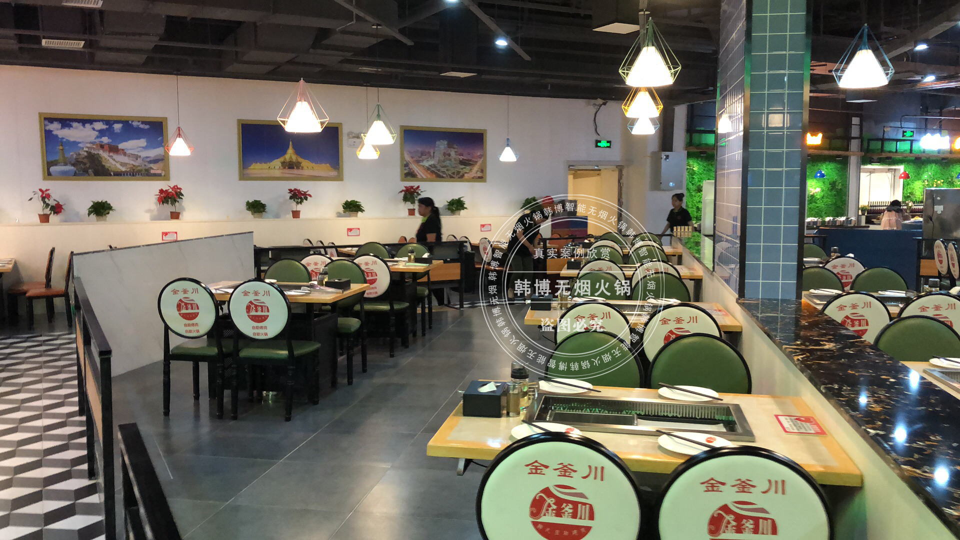 定制涮烤一體桌有啥優(yōu)點？